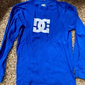 DC Kids Blue Long Sleeve Shirt